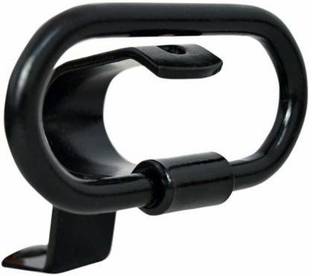 AutoGnix Universal Bike Pillion Hook/Holder/Carry Bag Holder for All Bikes (Big)(Black) Front and Rear Mount Towing Hook