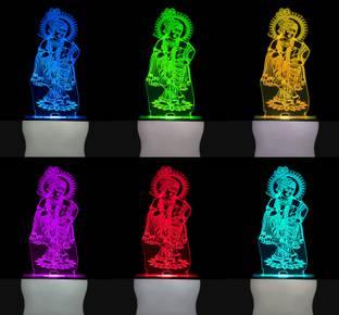 KRISHA RATAN Step Light Wall Lamp With Bulb