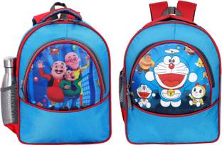 bayo Motu Patlu & doreamon 2 piece 31cm For Nursery (LKG/UKG/1st std) School Bag Waterproof School Bag