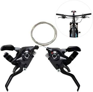 Xezon MTB Mountain (3x7) 21 Speed Shifter Cycle Brake Lever Combo V-Brake Gear Bicycle Brake Disk