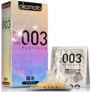 okamoto 003 Platinum - Made in Japan Condom