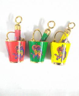 dhunn Holi Bucket Pichkari Deity Ornament