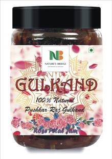 Nature's Bridge Natural Gulkand Jar Pack (800 Gm) / Pushkar Raj Gulkand / Rose Petal Jam