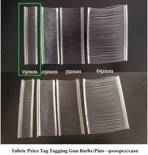 greengrow NYLON 15mm TAG PIN, BEST QUALITY (1FULL BOX) BLUE PIN Pins, Plastic Tip  Pins