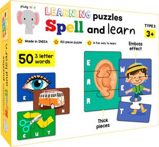 Play Ele Spell & Learn Type 2 - Spelling Puzzle - Beautiful Colorful Pictures