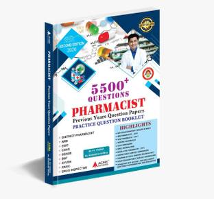 CGHS Pharmacist Exam Previous Year And Practice Solved Question Paper MCQs Book By P.V.THORAT