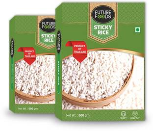 Future Foods Sticky Rice Glutinous Rice Raw Rice (Full Grain, Raw)