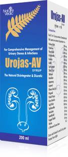 Nature Vedic Urojas - AV Syrup Ayurvedic Formula for Urinary Stones & Infections| 200 ml