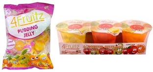 4Fruitz Pudding Jelly & 3 Cup Nata Assorted Jelly Candy
