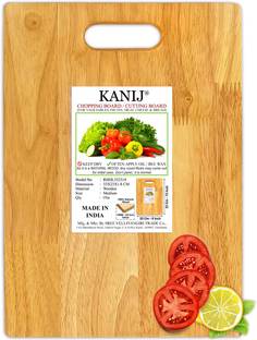 KANIJ Chopping Board Wood Cutting Vegetable Fruit Meat Chef Cook Kitchen Tool Natural Wooden Cutting Board