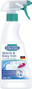 Dr. Beckmann Starch & Easy Iron Iron Spray for a Smooth Crisp Finish Starch Spray for Clothes Fabric Stiffener