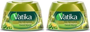 VATIKA IMPORTED HAIR FALL CONTROL HAIR CREAM 140 ML PACK OF 2 Hair Cream