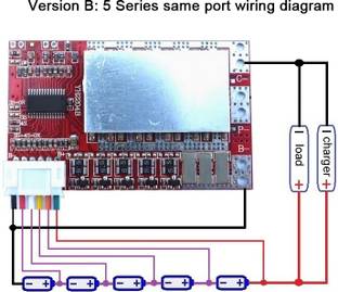 electrolight 5S 50A 21V PCM BMS 18650 lithium Li-ion battery protection board Micro Controller Board Electronic Hobby Kit