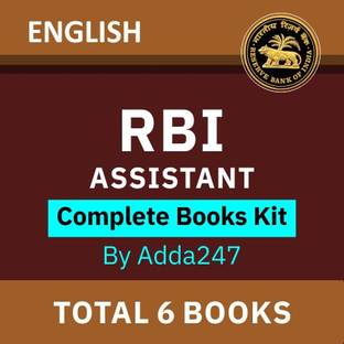 RBI Assistant Complete 6 Books Kit (English Medium)