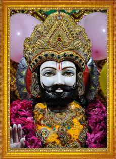 CRAFTSCORNER Baba Ramdev ji maharaj Religious Frame