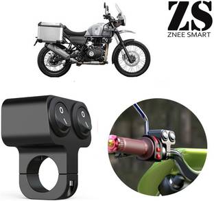 Znee Smart Handlebar On/Off Switch Dual button- Royal Enfield Himalayan Handle Bar Grip For Royal Enfield Universal For Bike