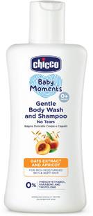 Chicco Baby Moments Gentle Body Wash And Shampoo, Paraben and Phenoxyethanol free, 0M+(
