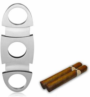 KANABEE Cigar Cutter Stainless Steel Big Head Cigar Cutter Suitable for Cigarettes, Cigars Wood Cutter
