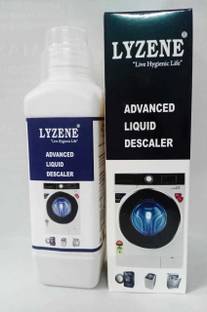 Lyzene advanced liquid descaler for washing machine 500 ml bottle with measuring cap Aqua Liquid Detergent