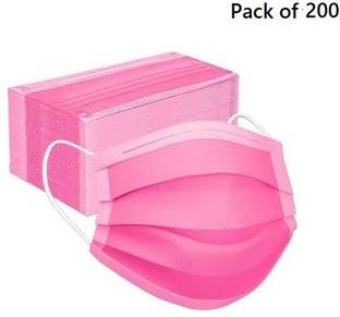 Wellstar 3 Ply Comfortable Fit Surgical Disposable Without Valve Mask with Nose Pin 3 Ply Comfortable Fit Surgical Disposable Without Valve Mask with Nose Pin 200 Non-Washable, Water Resistant Cloth Mask With Melt Blown Fabric Layer