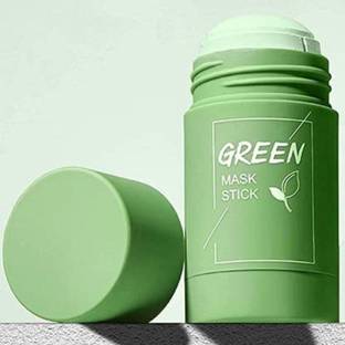 TrustShip ™Purifying Clay Green Tea Stick Mask Oil Control Anti-Acne Facial Detox Mud Mask