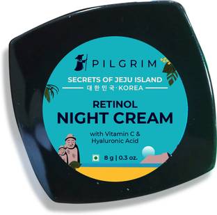 Pilgrim Retinol Night Cream with Vitamin C | Anti Ageing | For Wrinkles & Fine Lines