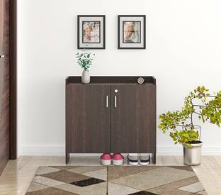 TACIT Tacit Shoe Rack Free Assembly width 75.7 cm x Height 71 cm x Depth 32.3cm Engineered Wood Shoe Rack