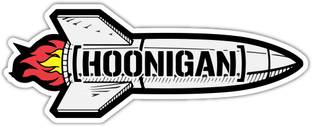 VVWV 30 cm Hoonigan laptop Skin Mini Sticker Decals Self Adhesive Sticker