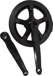 PEDFIT Cotterless crankset for single, 7 gears, 21 gears with 40T Full Length Bicycle Brake Disk