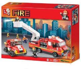 Sluban Special Fire Brigade Building Block Toys | LEGO Compatible | Educational Toy