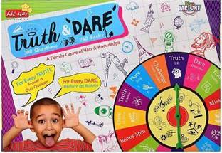 wonder digital Truth & Dare Board Game for Family, Adults, Children, Friends and Social Groups. Party & Fun Board Game
