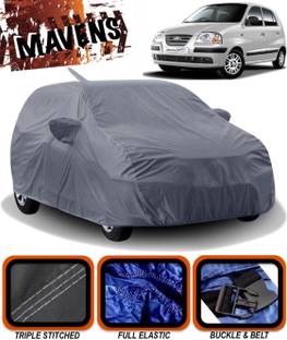 MAVENS Car Cover For Hyundai Santro Xing (With Mirror Pockets)