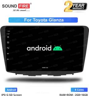 SOUND FIRE NEXGeneration 9"Inch (2GB/16GB) For Toyota Glanza Android Car Stereo