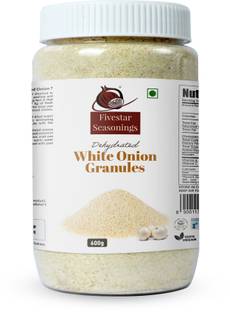 FiveStar Fivestar Seasoning Dried White Onion Granules,100% Natural,Onion Seasoning(600g)