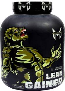 Muscle Mighty Lean Gainer-3Kg(Strawberry) Whey Protein