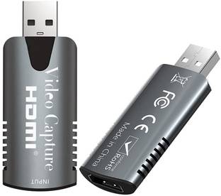 microware Video Capture Card HDMI to USB 2.0 Video Game DVD HD Camera Recording Media Streaming Device