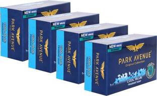PARK AVENUE COOL BLUE Fragrant Soap 125 g × 4 Pack Of Four