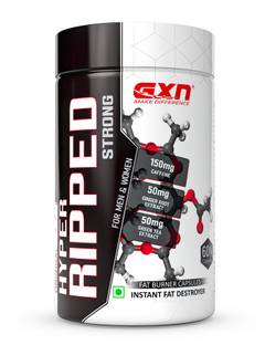 GXN Hyper Ripped Fat Burner/ Fat Cutter 60 capsules