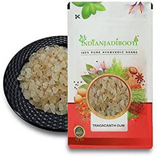 IndianJadiBooti Pure Gond Katira - Chahar Gond - Tragacanth Gum- Almond, 100 Grams