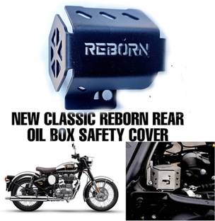 imad NEW CLASSIC REBORN REAR OIL BOX COVER 2021 MODEL Bike Crash Guard