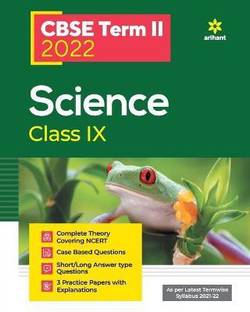 Arihant CBSE Science Term 2 Class 9 for 2022 Exam (Cover Theory and MCQs)