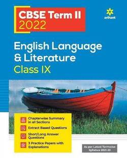 Arihant CBSE English Language & Literature Term 2 Class 9 for 2022 Exam (Cover Theory and MCQs)