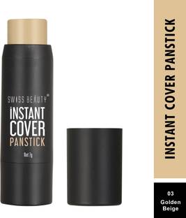 SWISS BEAUTY Instant Cover Panstick Concealer - (Golden Beige, 7gm) Concealer