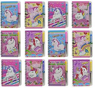 Tera13 unicorn A3 Diary ruled 50 Pages