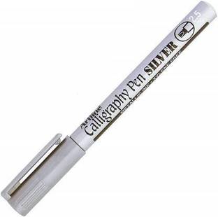 Artline 993 XF Calligraphy Pen - Silver (Pack of 2 piece) Calligraphy
