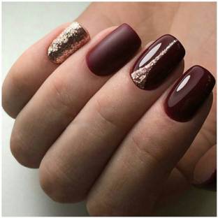 The Unique Artificial nails Red
