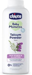 Chicco Baby Talcum Powder, Paraben, SLS & Phenoxyethanol Free, 0M+