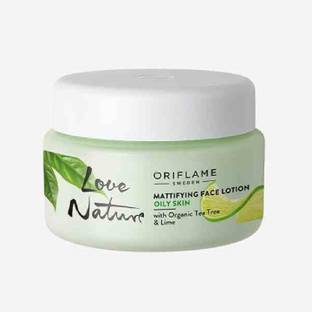 Oriflame Sweden LOVE NATURE Mattifying Face Lotion with Organic Tea Tree & Lime