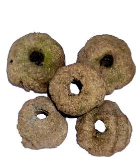 Shuddh Aahar Desi Cow Dung Balguriya for Holi Pooja Festival | Pack Of 11