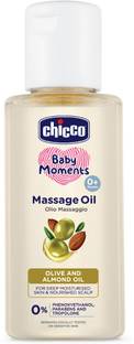 Chicco Baby Moments Massage oil for baby Paraben, SLS & Phenoxyethanol free,0M+